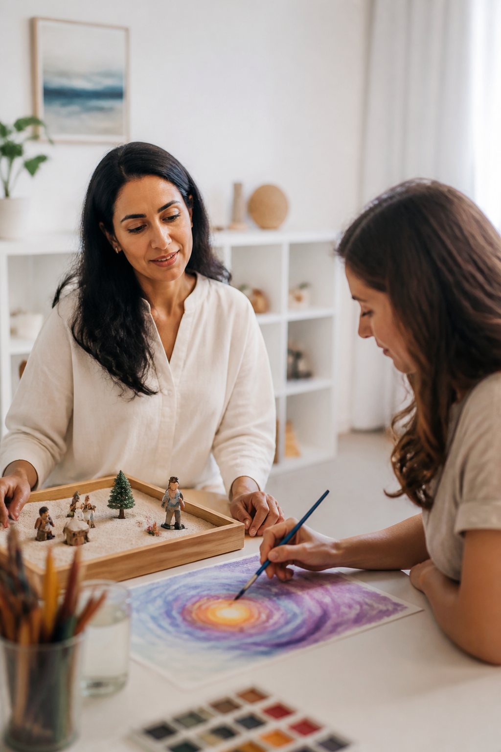 Art Sandplay Therapy Expressive Work